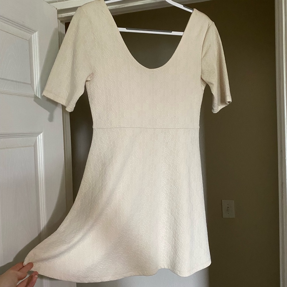 Elegant Cream Dress